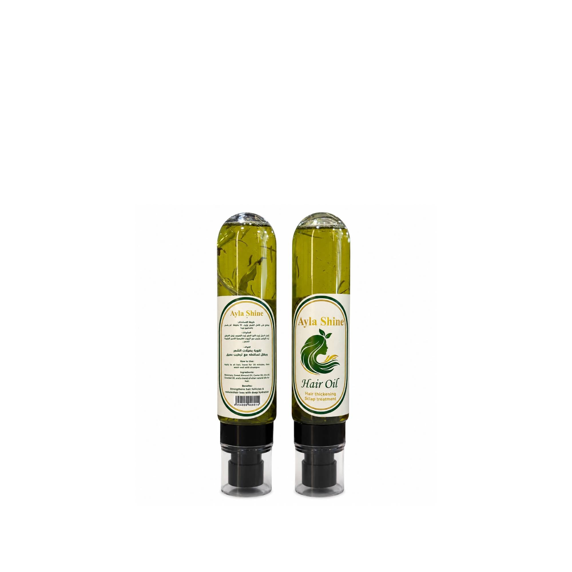Ayla Shine Hair Oil for Thickening Hair and Scalp Treatment 120ml