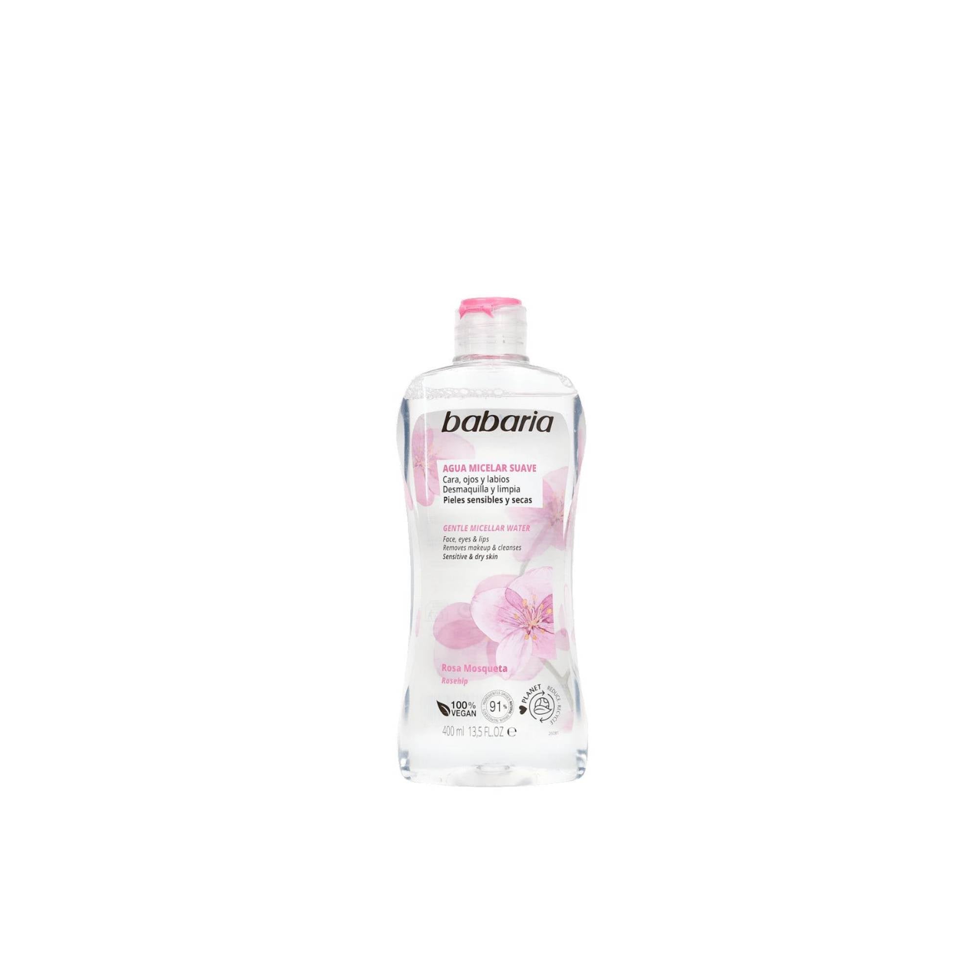 BABARIA Micellar Water with Rose Water 400 ml