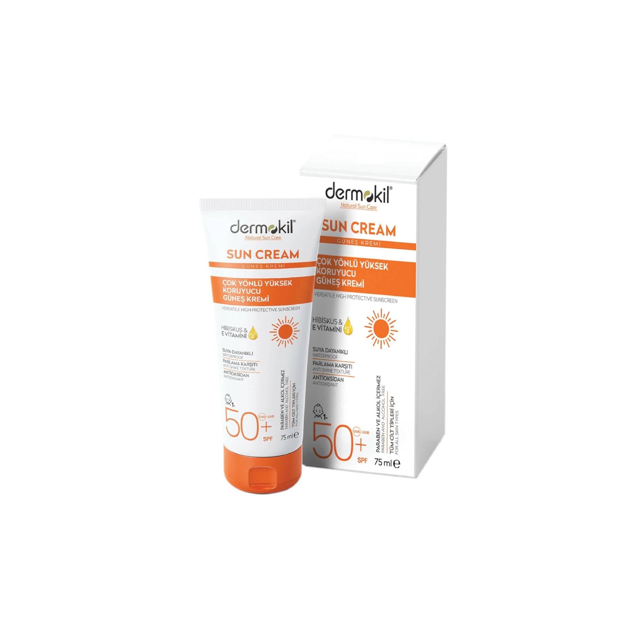 Dermokil Vitamin E SPF50 Sun Cream 75ml