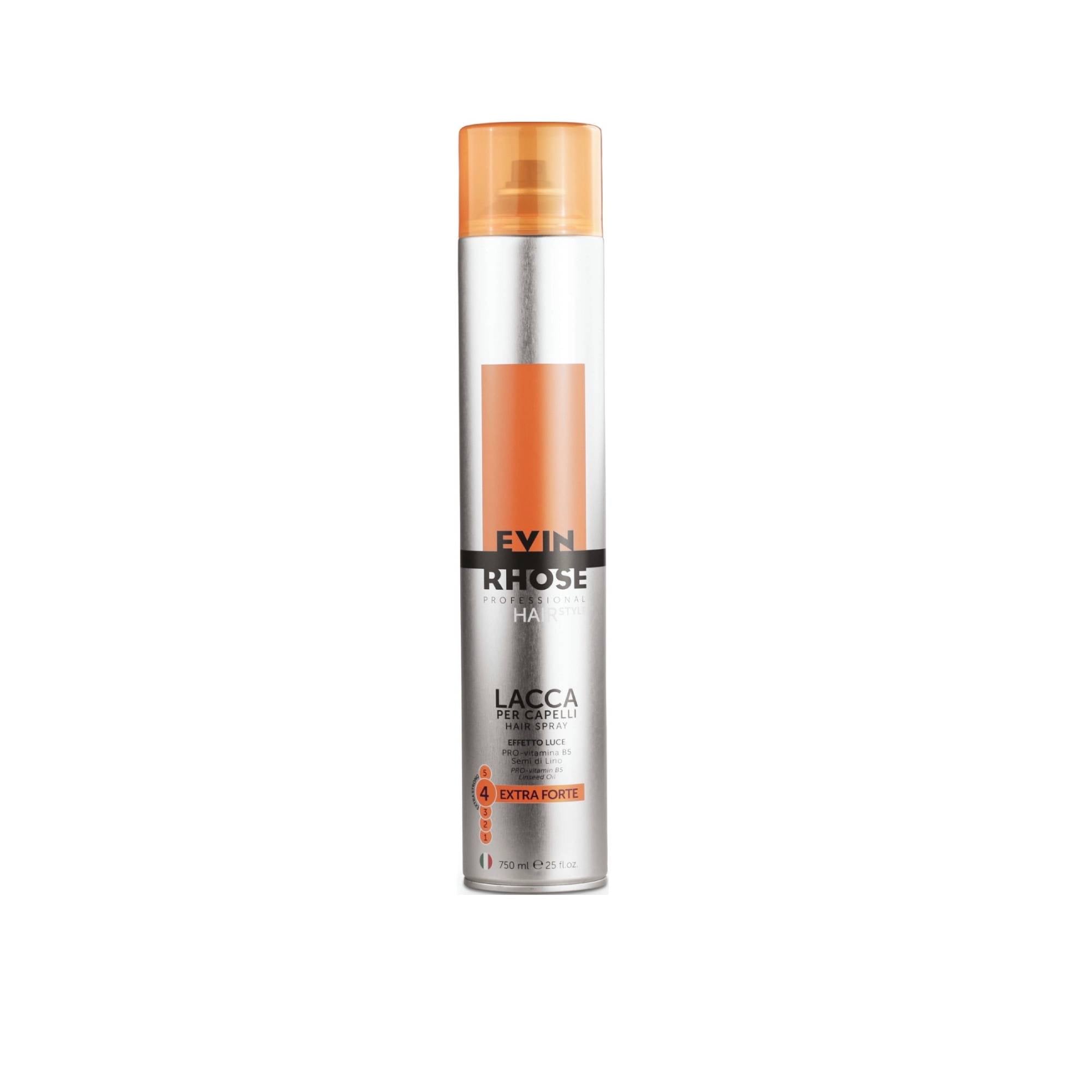 EVIN RHOSE Extra Strong Hold Hair Spray No.4 – 750ml