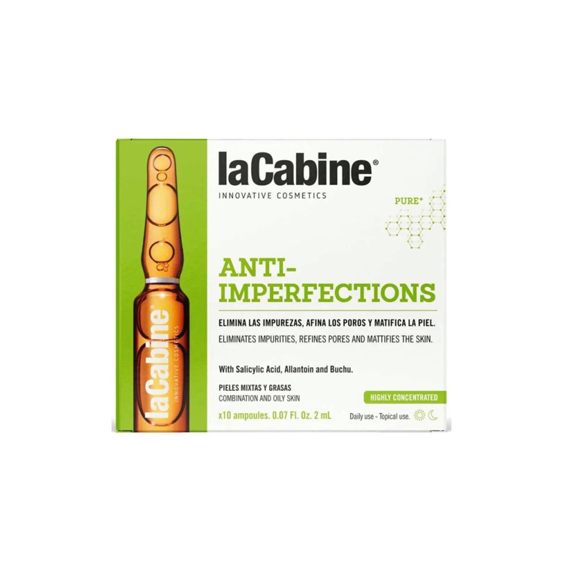 LaCabine Clear Skin Anti-Imperfections Ampoules 10 x 2ml