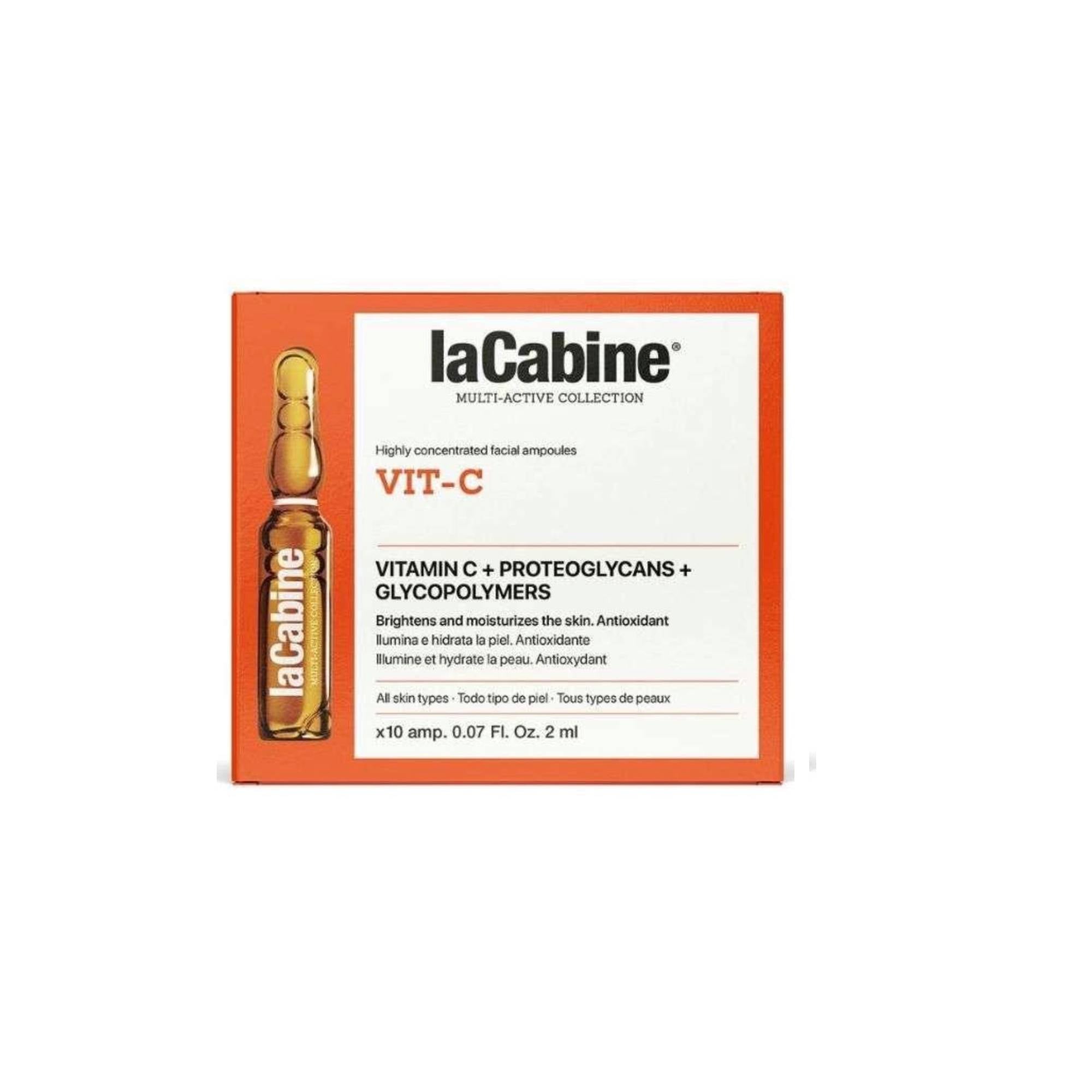 LaCabine Bright Glow Vitamin C Ampoules 10 x 2ml