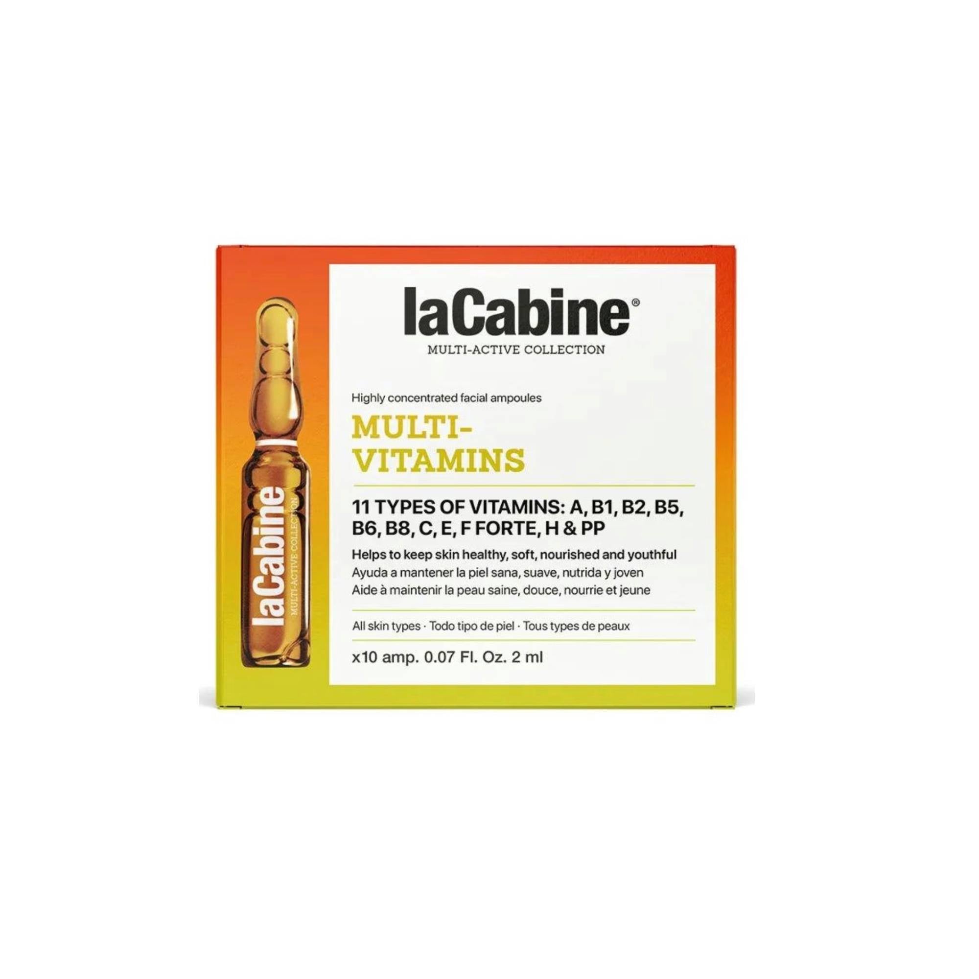 LaCabine Multi Vitamins Revitalizing Ampoules 10 x 2ml