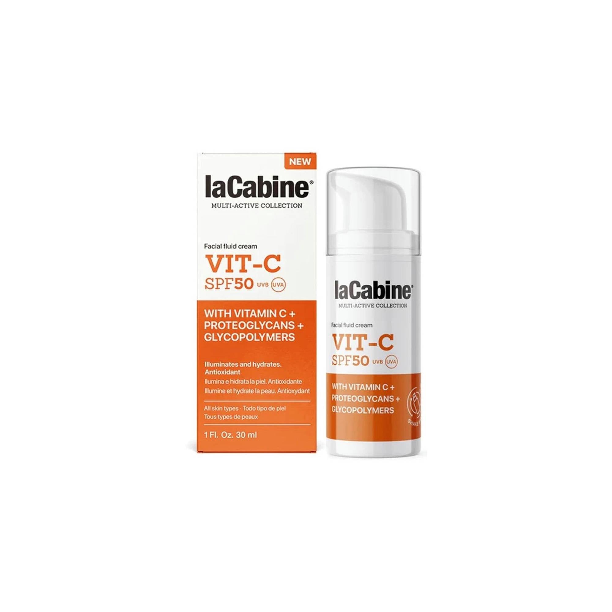 LaCabine Vitamin C SPF50 Facial Fluid Cream 30ml