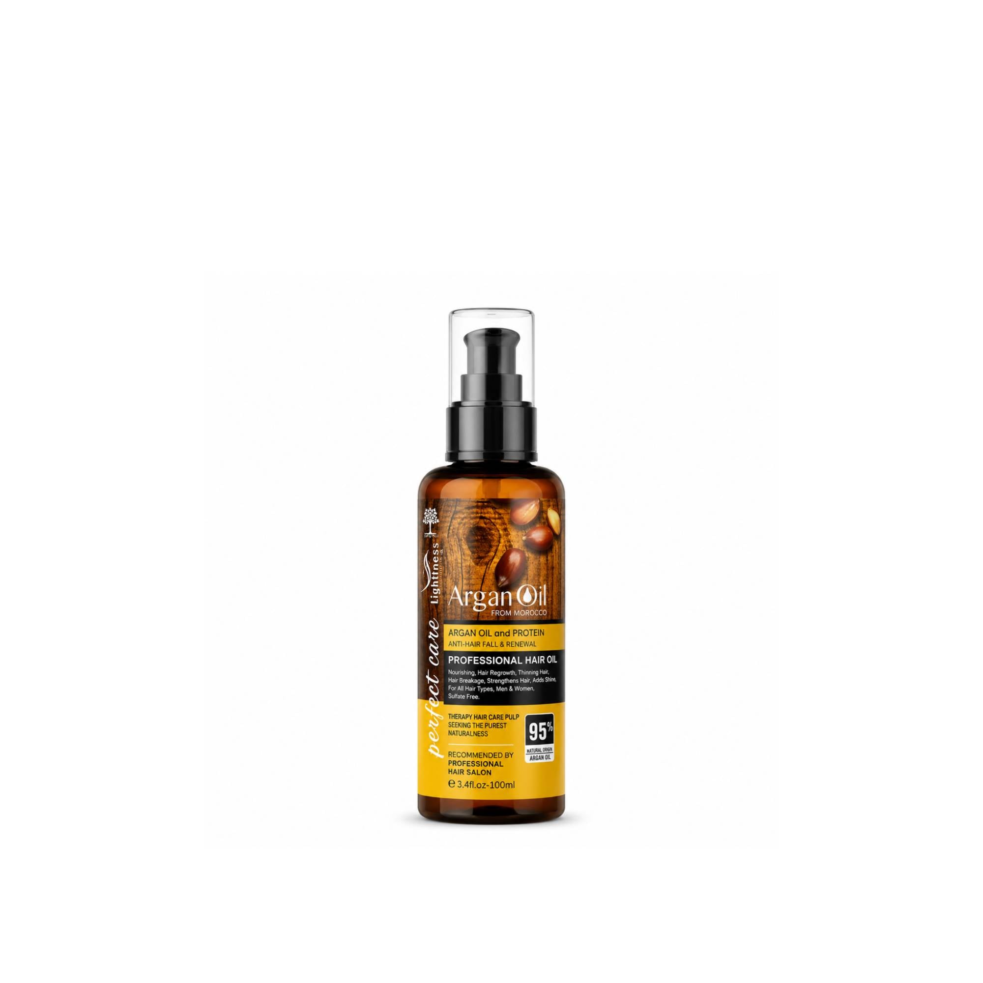 LIGHTNESS Argan Oil Professional Hair Oil for All Hair Types 100 ml