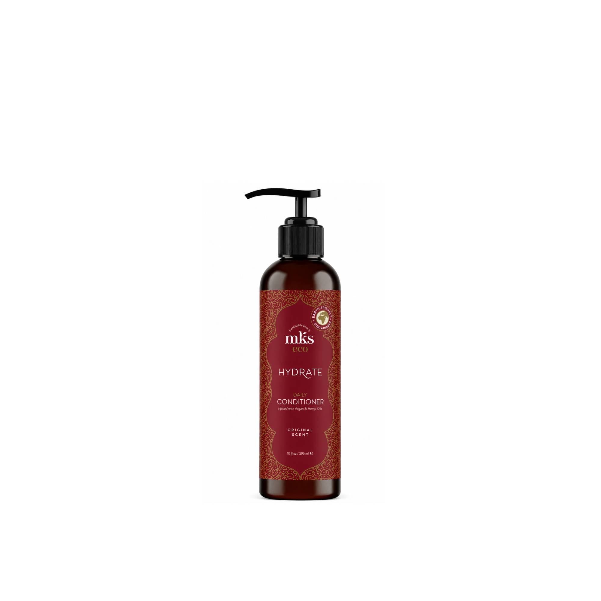 MKS Eco Hydrate Daily Conditioner with Argan & Hemp Oils Original Scent Pump 296 ml