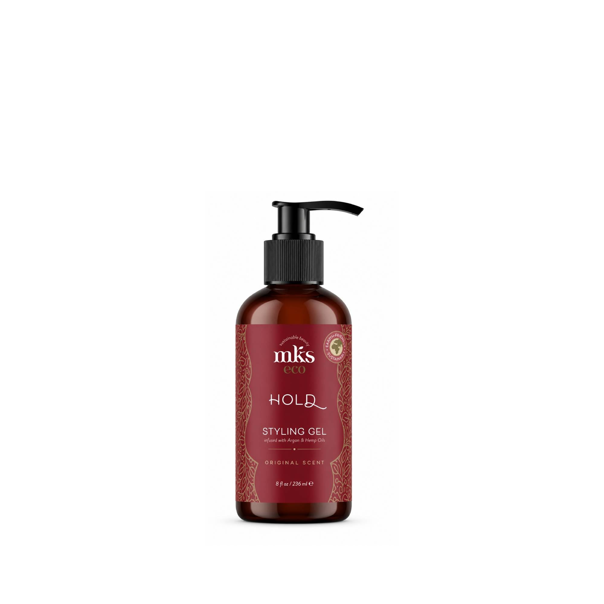 MKS Eco Hold Styling Gel Original Scent Pump 236 ml