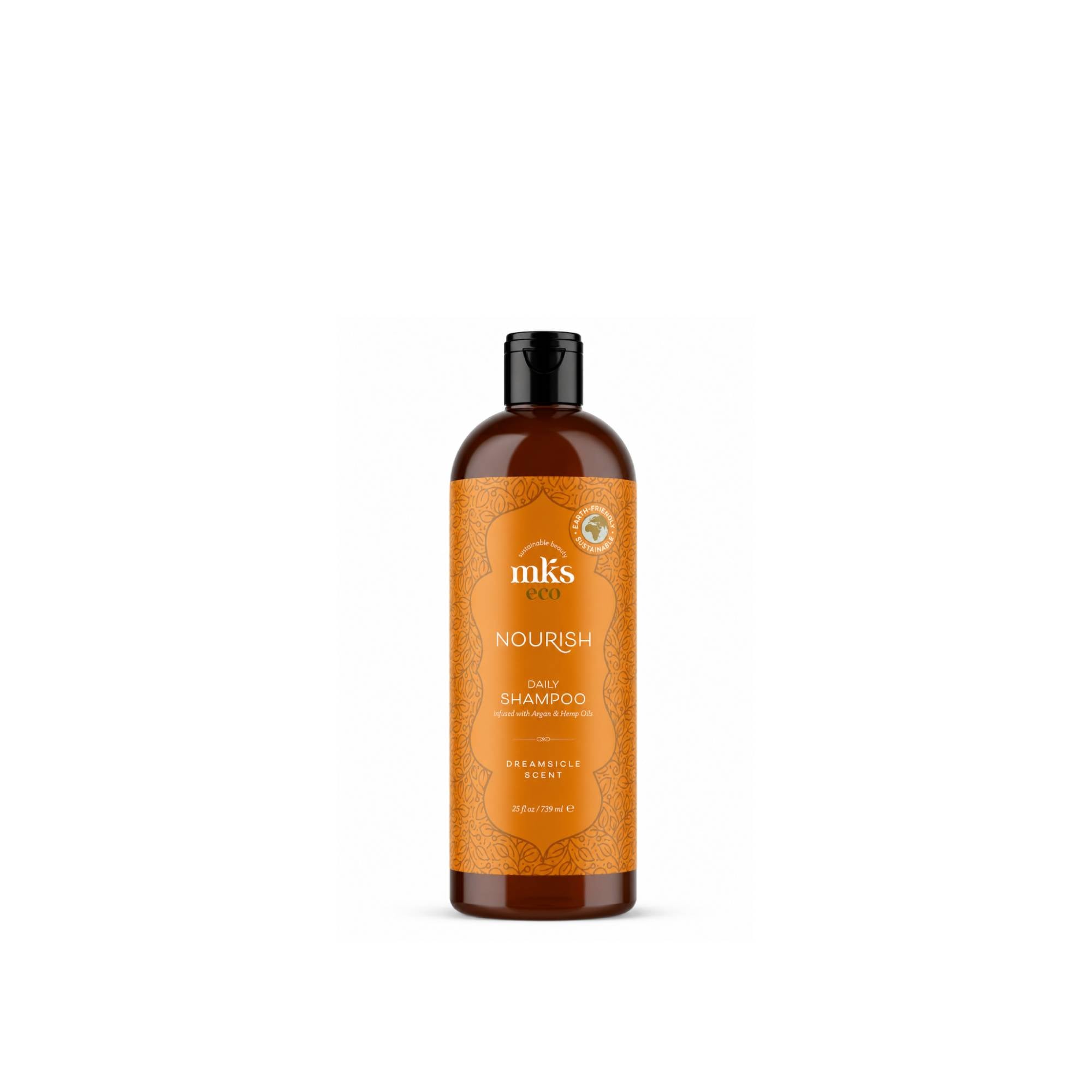 MKS Eco Nourish Shampoo Argan & Hemp Oils Dreamsicle Scent 739 ml