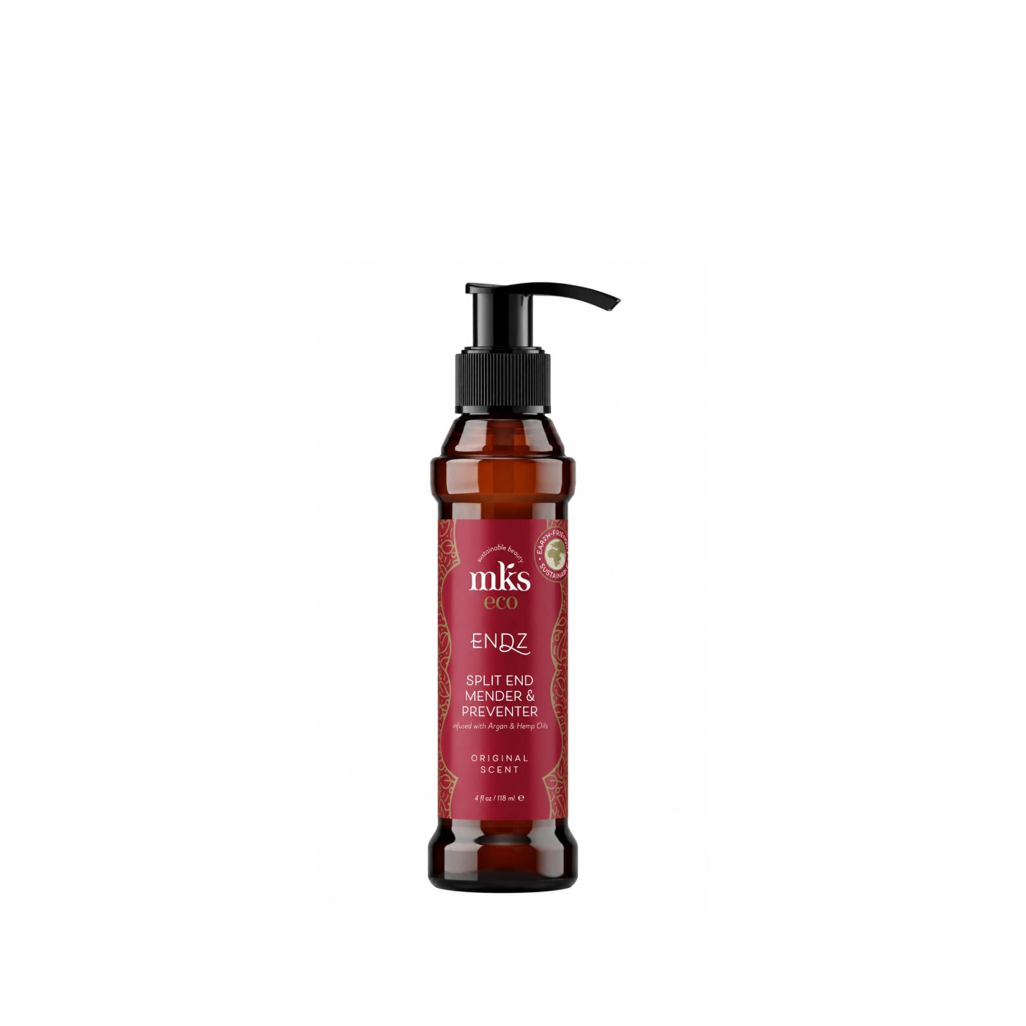 MKS Eco Endz Split End Leave-In Cream with Argan & Hemp Oils Original Scent 118 ml