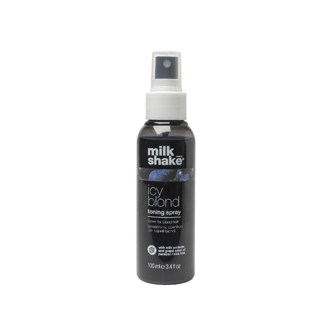 Milk_Shake Icy Blond Hair Care Set – Shampoo, Conditioner & Toning Spray | Sadeen Cosmetics Amman Jordan