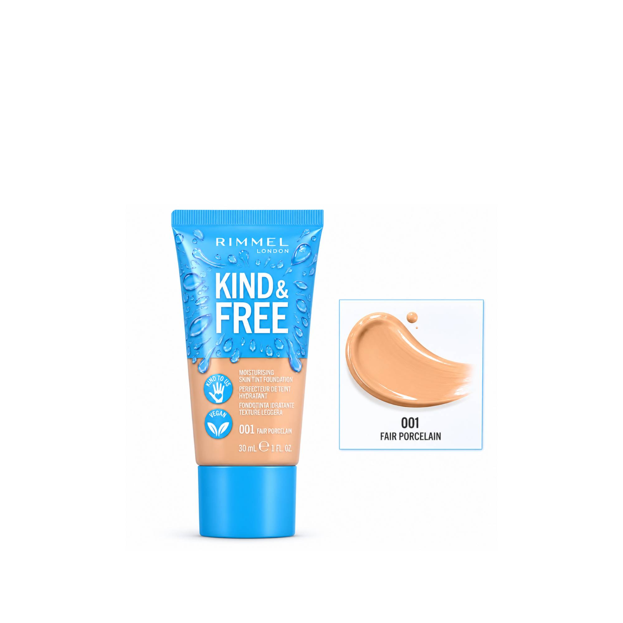 Rimmel Kind & Free Skin Tint Foundation 30 ml