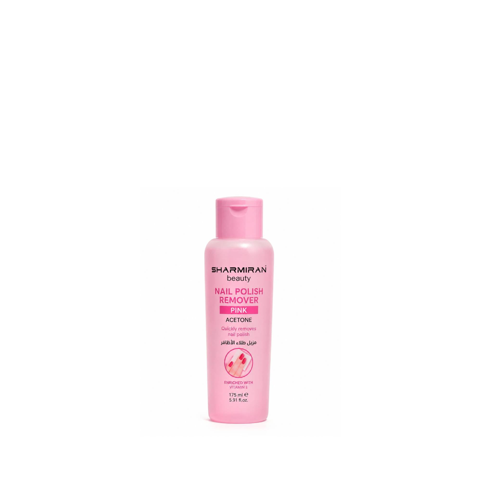 Sharmiran Nail Polish Remover Pink 175 ml