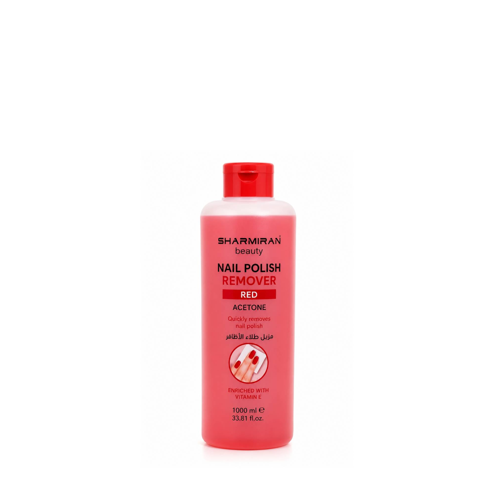 Sharmiran Nail Polish Remover Red 1000 ml