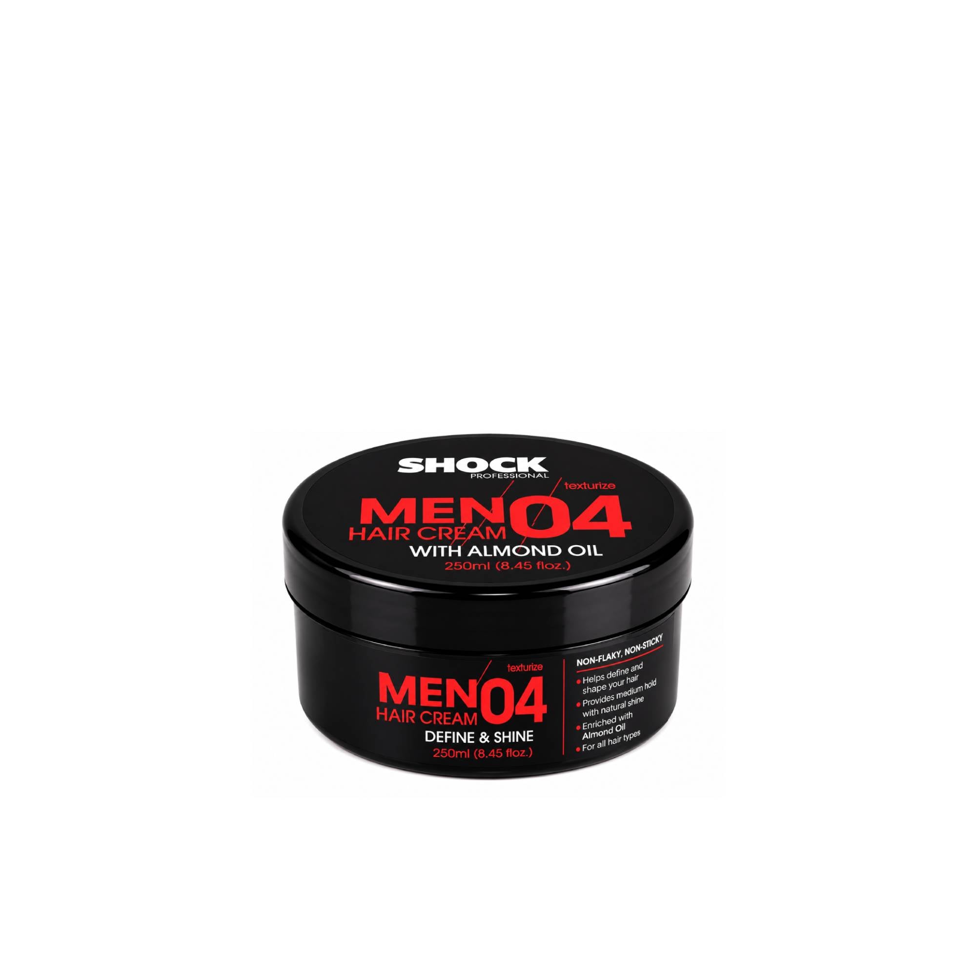 Shock Men Hair Cream Gel No.04 with Almond Oil 250 ml