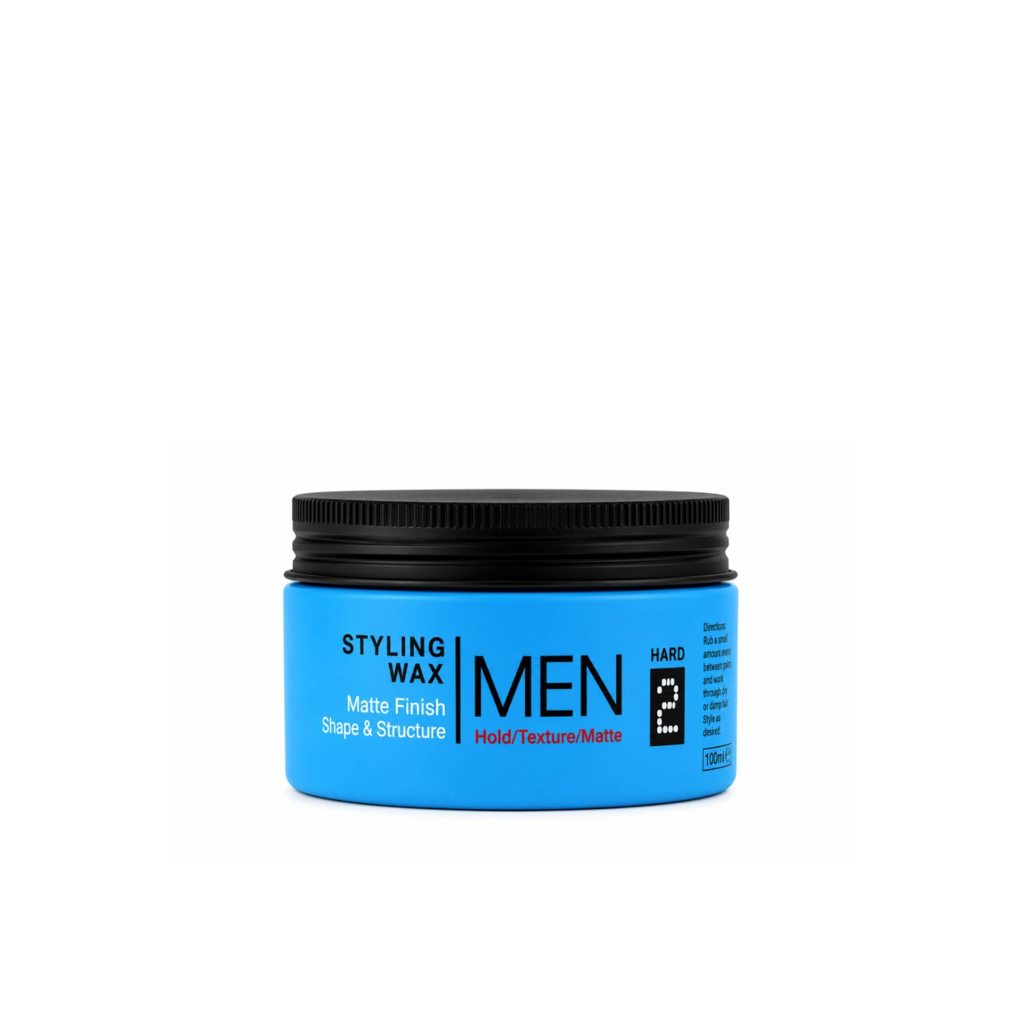 Shock Men Hair Styling Wax Blue Matt Finish Shape & Structure 100 ml