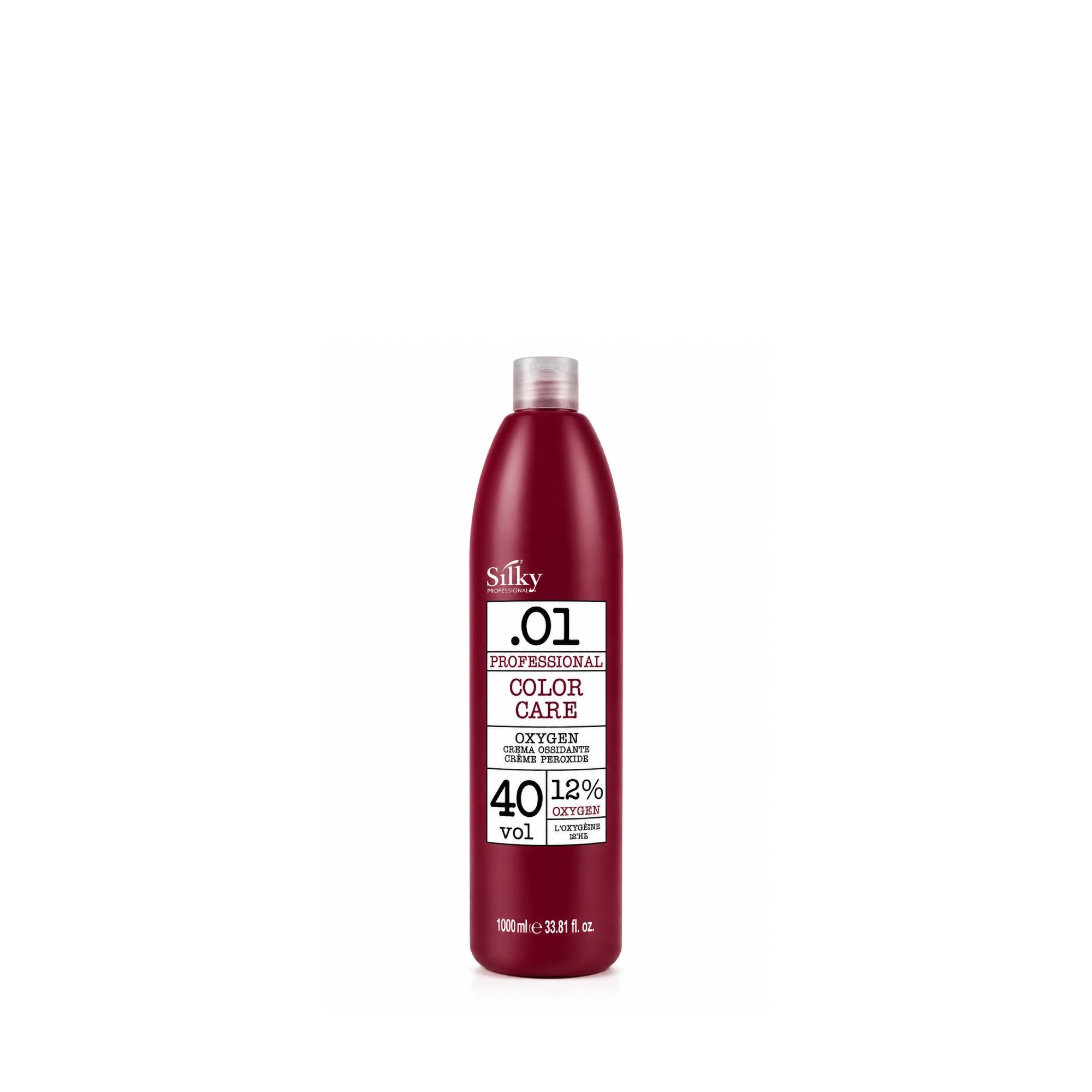 Silky Professional Color Care Oxygen Cream Peroxide 40 Vol 12% 1000ml