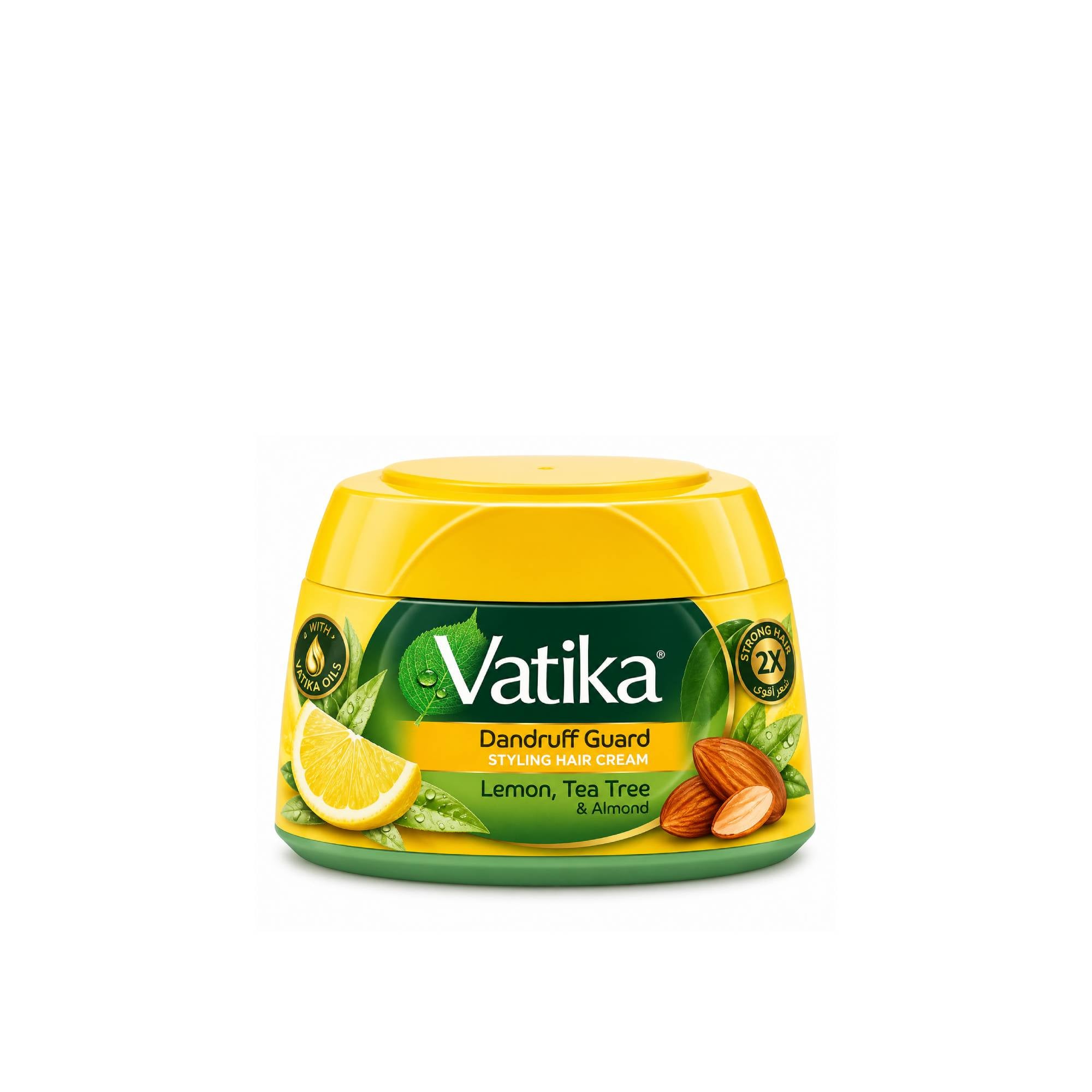 Vatika Dandruff Guard Styling Hair Cream Lemon, Tea Tree & Almond 140 ml