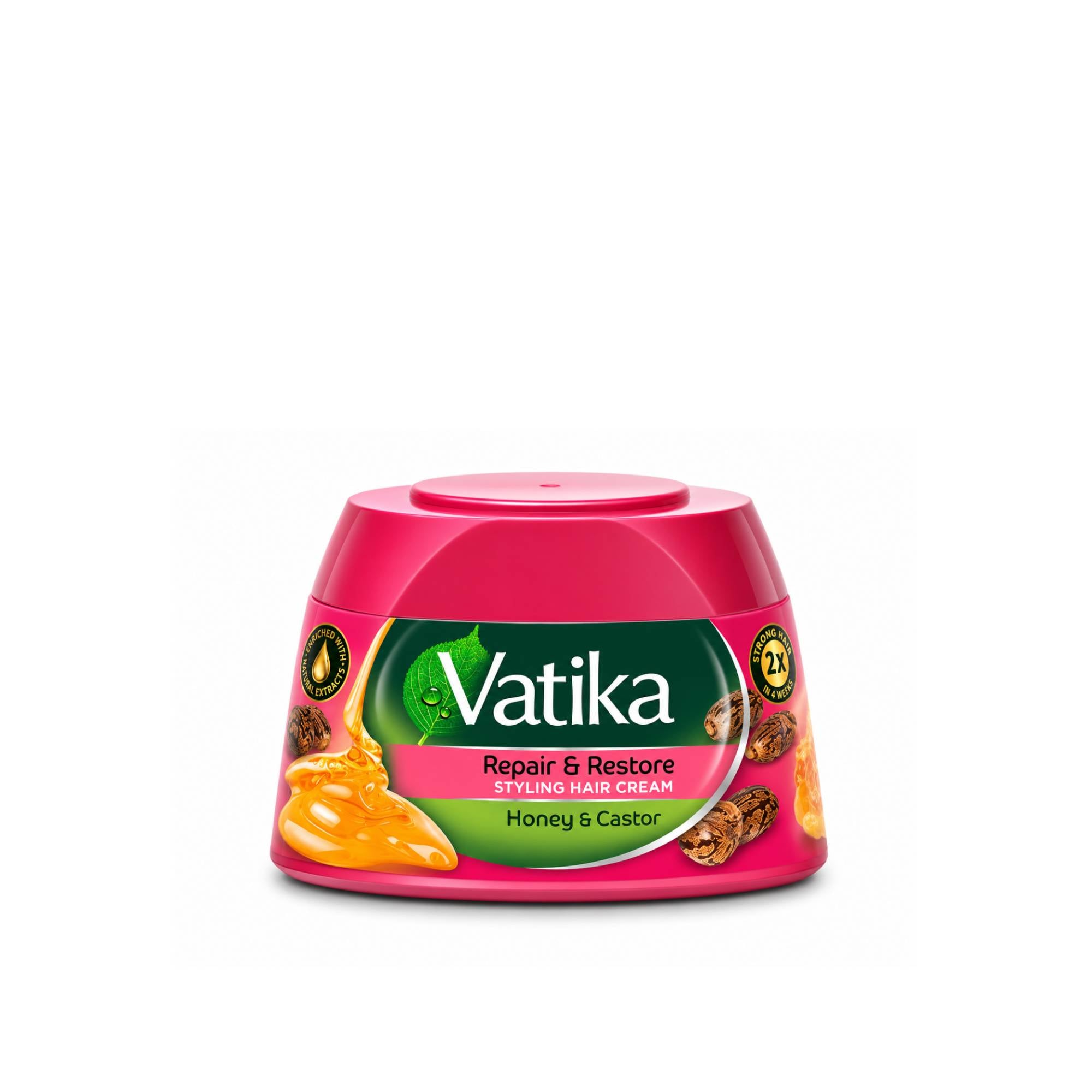 VATIKA CREAM STYLING HAIR REPAIR AND RESTORE WITH HONEY AND CASTOR 140 ML
