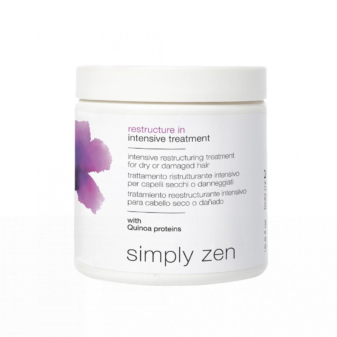 hair restructuring cream for dry damaged hair 500 ml