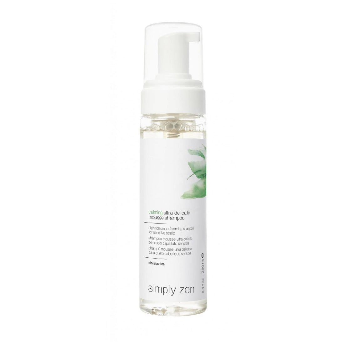 soothing delicate mousse shampoo