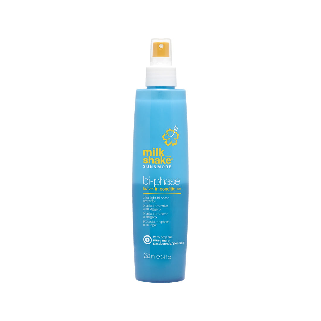 protect your hair from the sun, salt and chlorine using sun & more products from milk_shake in Amman Jordan