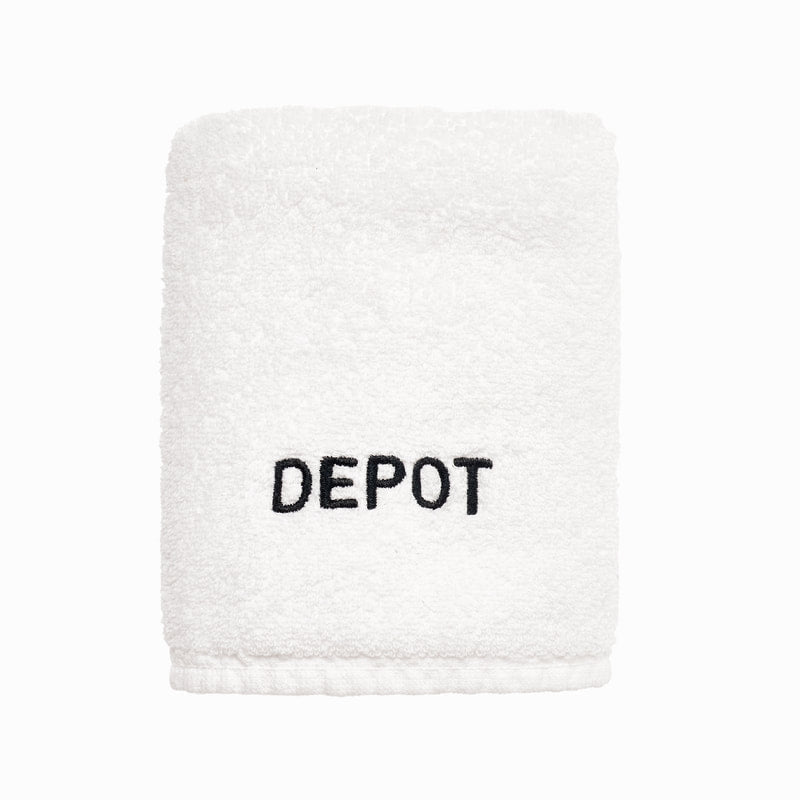 DEPOT NO. 712 WHITE FACE TOWEL - sadeenco