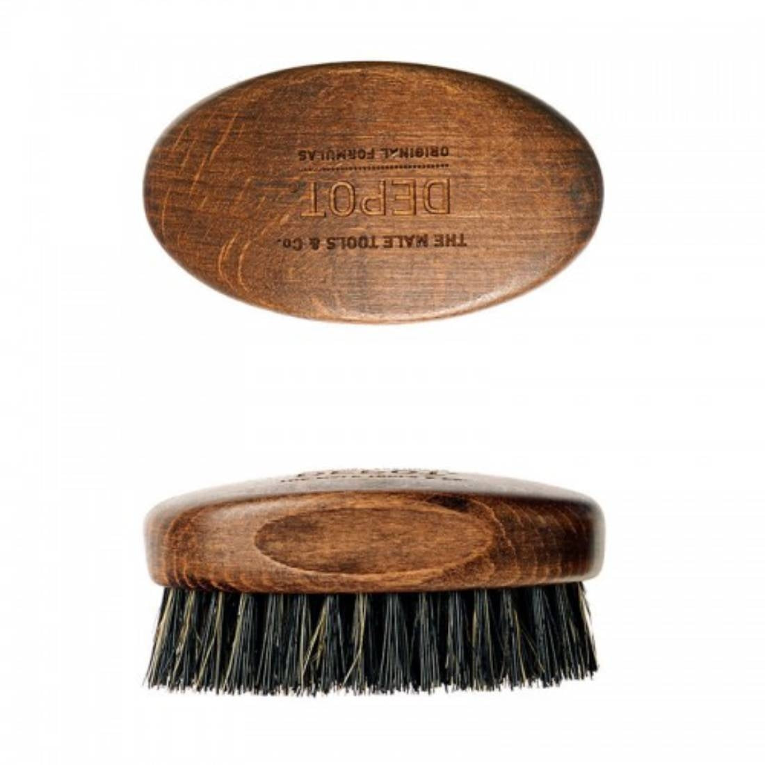 DEPOT NO.722 WOODEN BEARD BRUSH - sadeenco